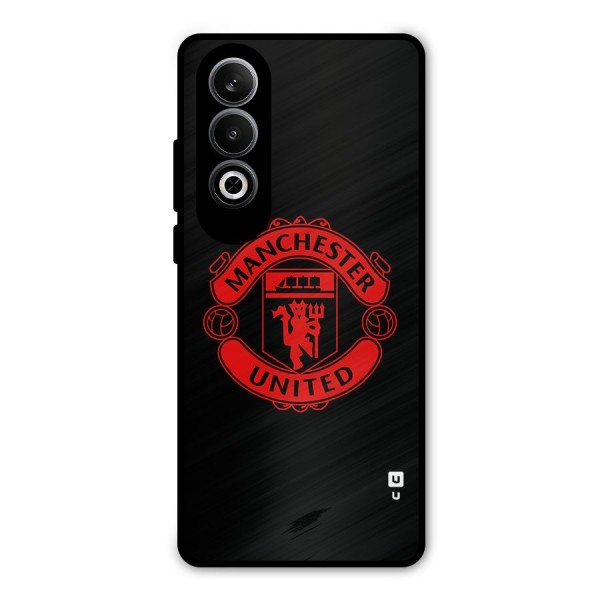 Bold Mancheter United Metal Back Case for OnePlus Nord CE4