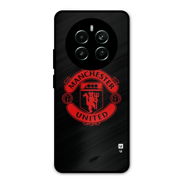 Bold Mancheter United Metal Back Case for Realme Narzo 70 Pro