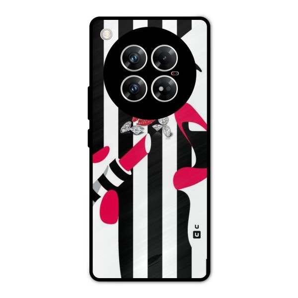 Bold Woman Metal Back Case for Infinix Zero 40 5G