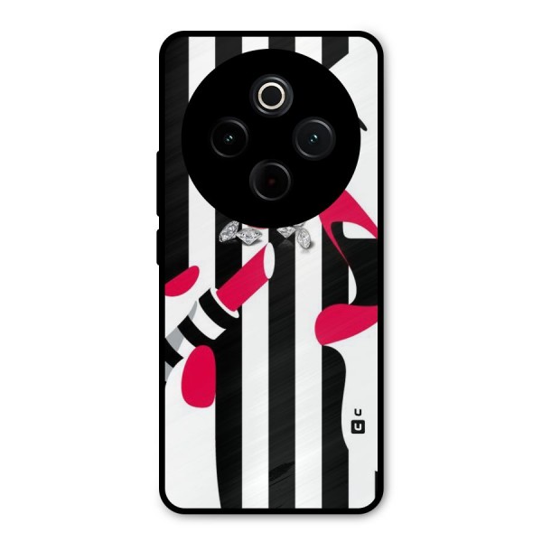Bold Woman Metal Back Case for iQOO Z10