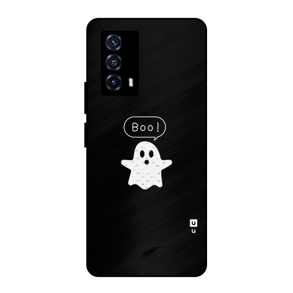 Boo Cute Ghost Metal Back Case for iQOO Z5