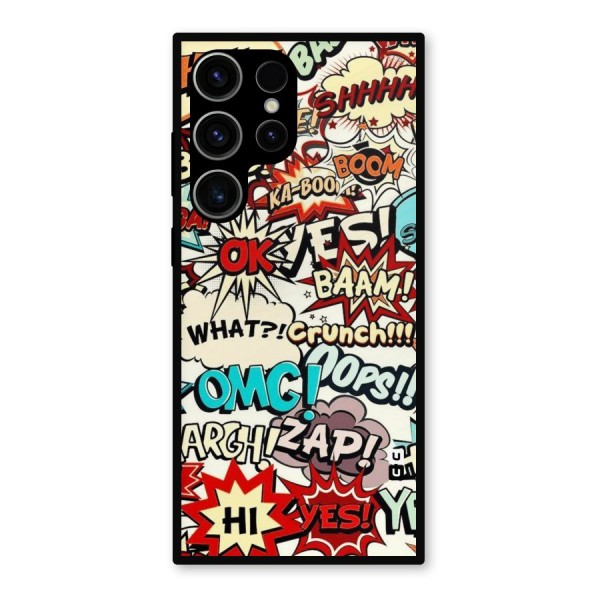 Boom Zap Metal Back Case for Galaxy S23 Ultra