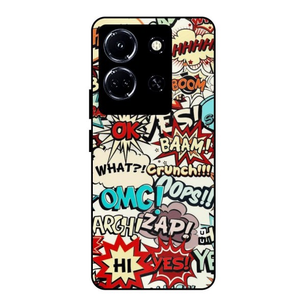 Boom Zap Metal Back Case for Infinix Note 30 5G