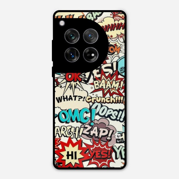Boom Zap Metal Back Case for OnePlus 12