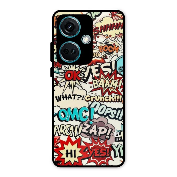 Boom Zap Metal Back Case for OnePlus Nord CE 3 5G