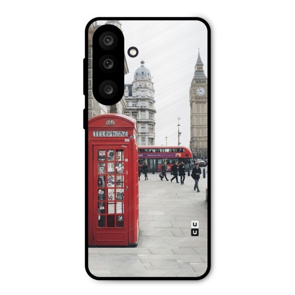 Booth In Red Metal Back Case for Galaxy M56