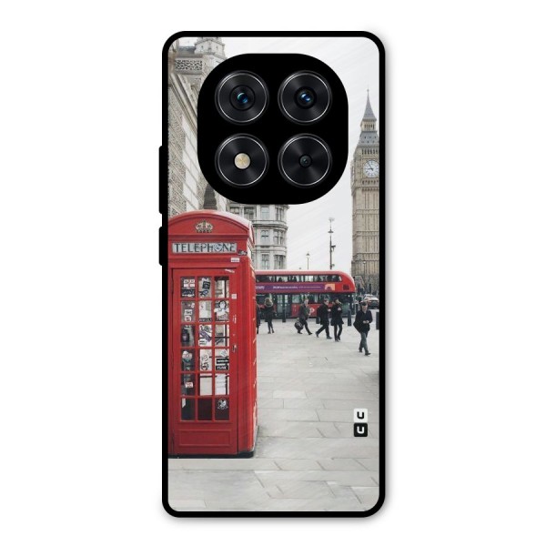 Booth In Red Metal Back Case for Redmi Note 14 Pro 5G