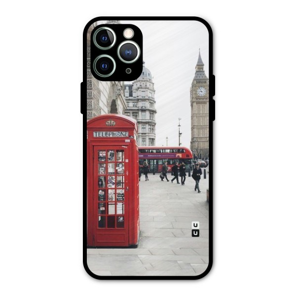 Booth In Red Metal Back Case for iPhone 11 Pro Max