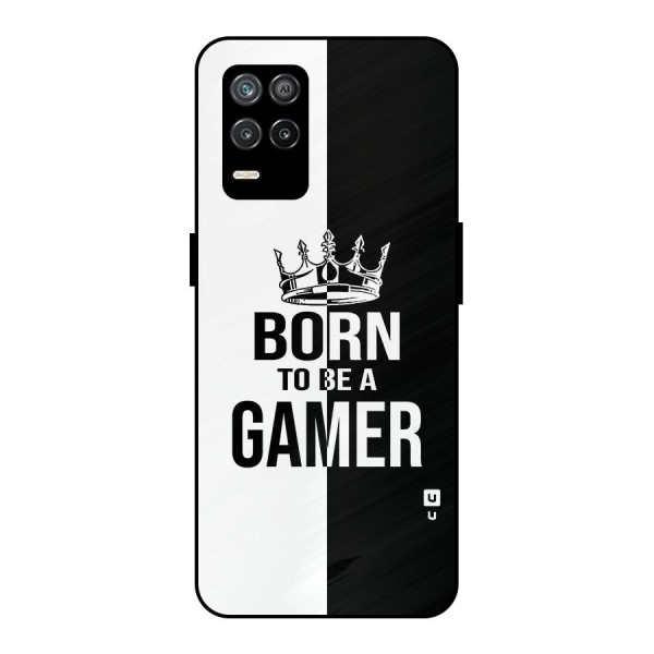 Born To Be Gamer Metal Back Case for Realme 9 5G