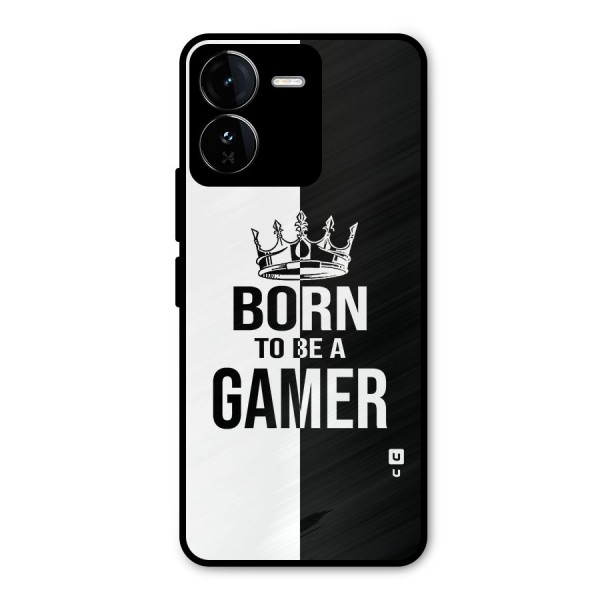 Born To Be Gamer Metal Back Case for iQOO Z9