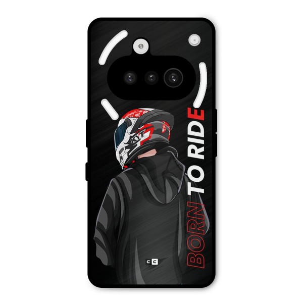 Born To Ride Metal Back Case for Nothing Phone 3a