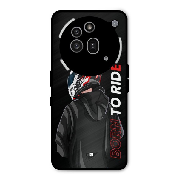 Born To Ride Metal Back Case for Nothing Phone 3a Pro