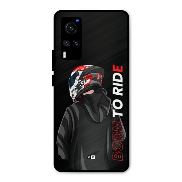 Born To Ride Metal Back Case for Vivo X60