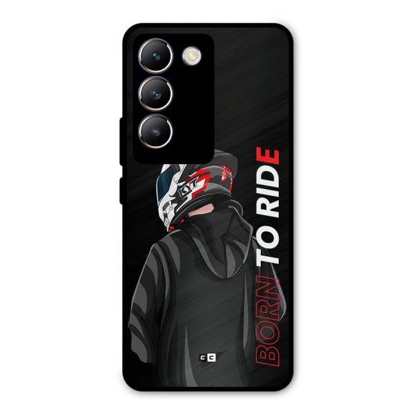 Born To Ride Metal Back Case for Vivo Y200e