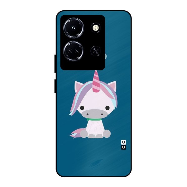Born Wild Unicorn Metal Back Case for Infinix Note 30 5G