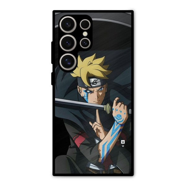 Boruto Uzumaki Stance Metal Back Case for Galaxy S24 Ultra