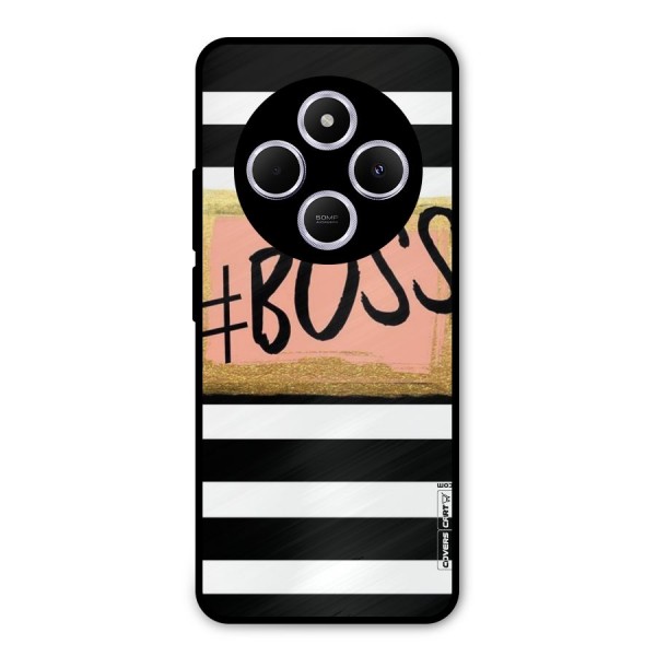 Boss Stripes Metal Back Case for Redmi A4