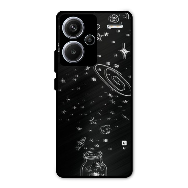 Bottle Of Stars Metal Back Case for Redmi Note 13 Pro Plus