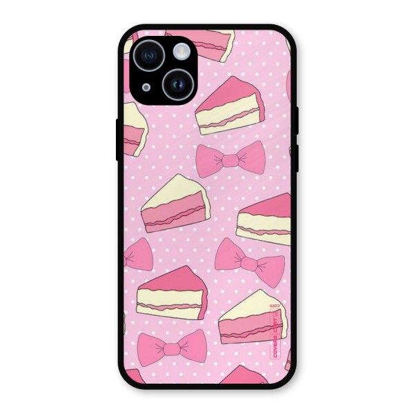 Bow Cake Metal Back Case for iPhone 14