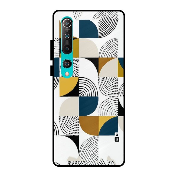 Boxes Pattern Metal Back Case for Mi 10