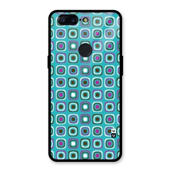 Boxes Tiny Pattern Glass Back Case for OnePlus 5T