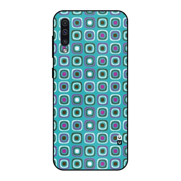 Boxes Tiny Pattern Metal Back Case for Galaxy A50s