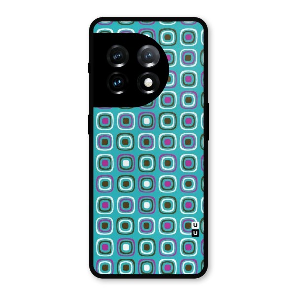 Boxes Tiny Pattern Metal Back Case for OnePlus 11