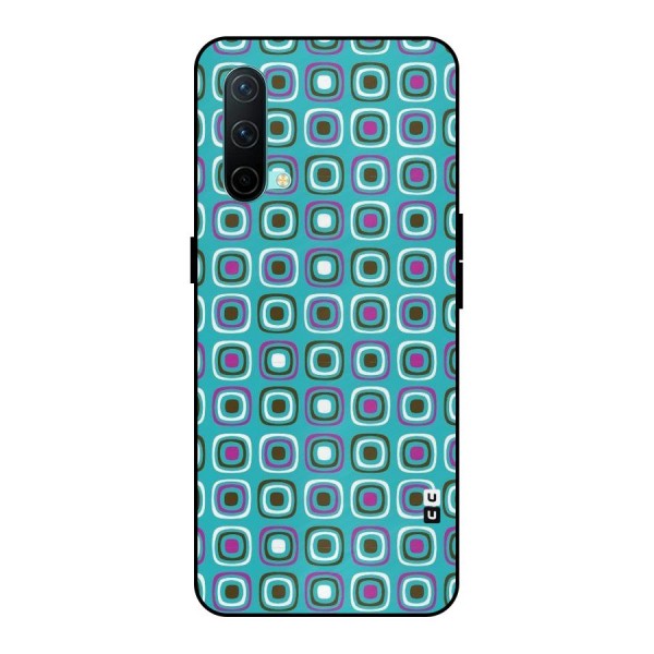 Boxes Tiny Pattern Metal Back Case for OnePlus Nord CE 5G