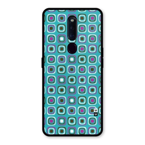 Boxes Tiny Pattern Metal Back Case for Oppo F11 Pro