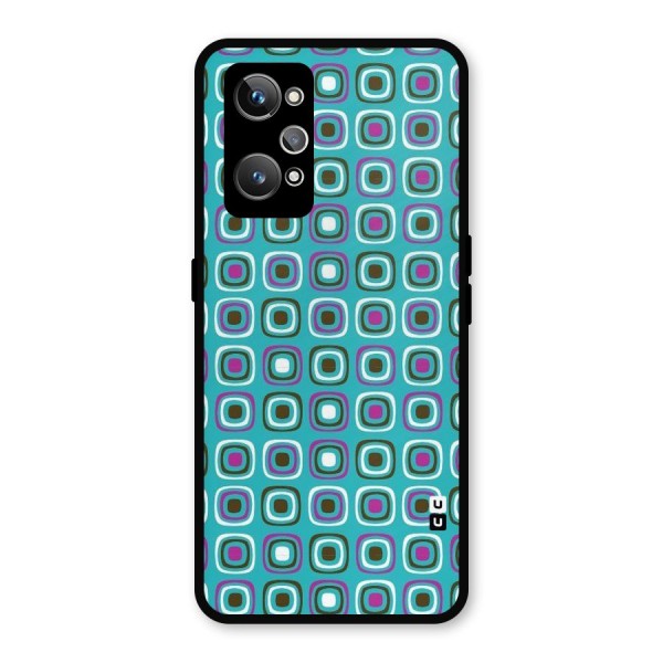 Boxes Tiny Pattern Metal Back Case for Realme GT 2