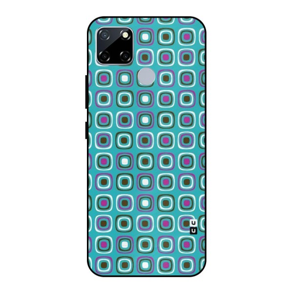 Boxes Tiny Pattern Metal Back Case for Realme Narzo 30A
