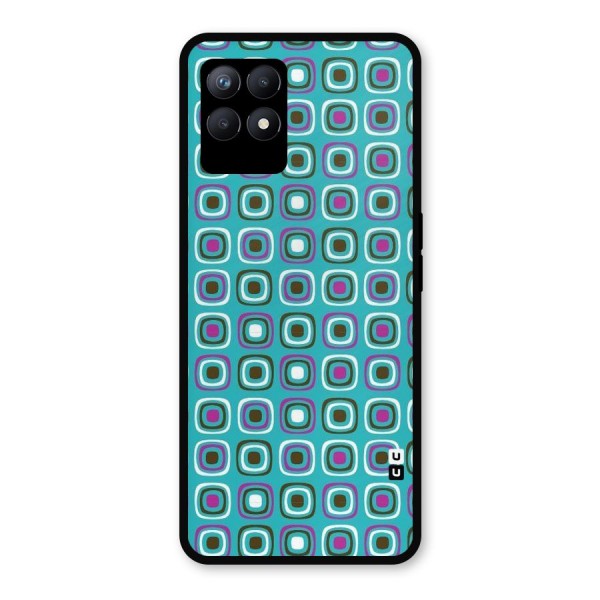 Boxes Tiny Pattern Metal Back Case for Realme Narzo 50