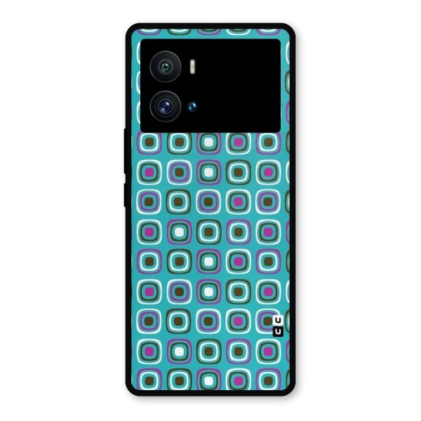 Boxes Tiny Pattern Metal Back Case for iQOO 9 Pro