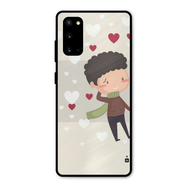 Boy in love Metal Back Case for Galaxy S20