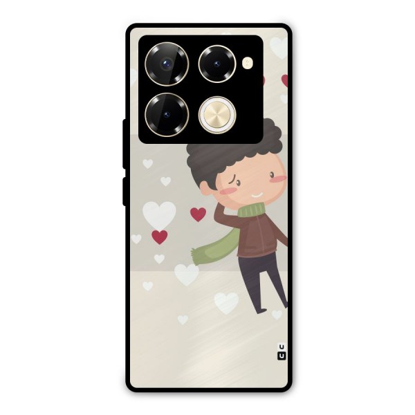 Boy in love Metal Back Case for Infinix Note 40 Pro Plus