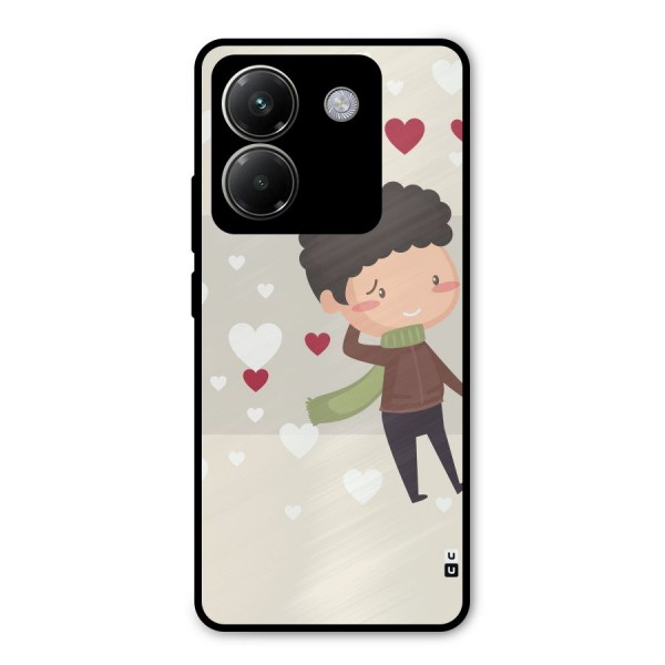 Boy in love Metal Back Case for Poco M7 Pro 5G