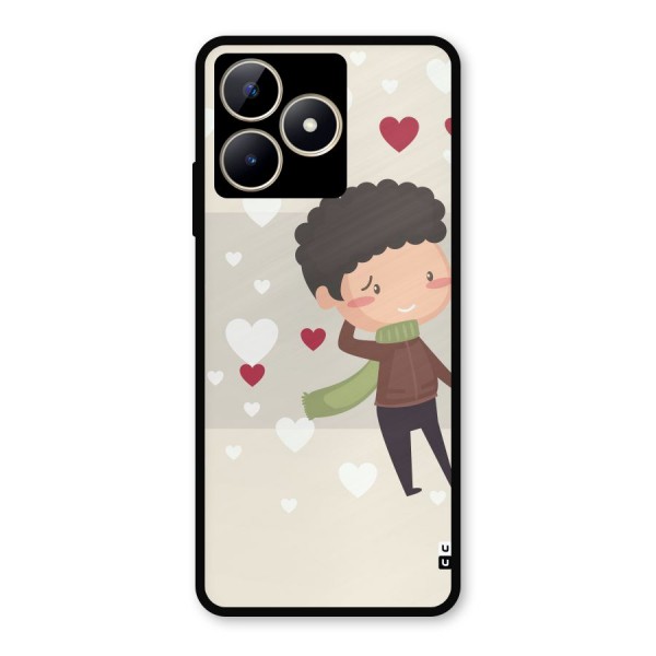 Boy in love Metal Back Case for Realme C53