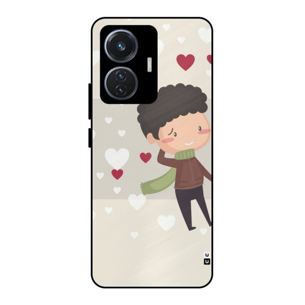 Boy in love Metal Back Case for iQOO Z6 44W