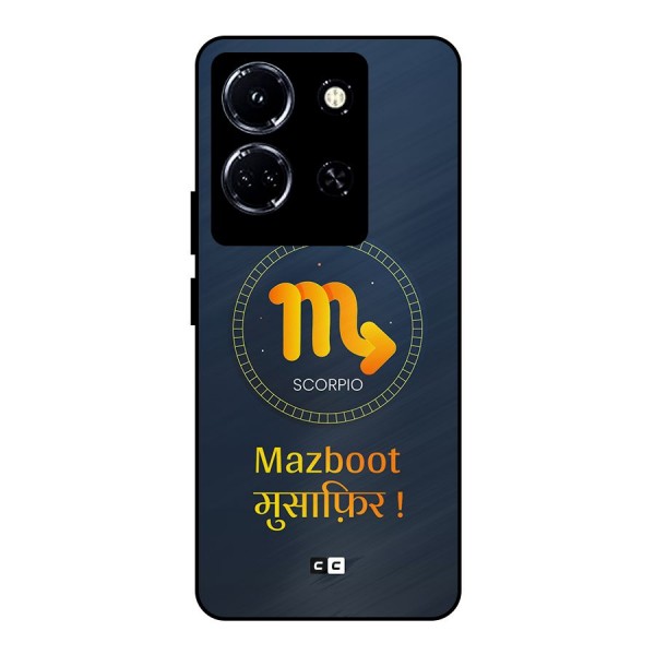 Brave Scorpio Metal Back Case for Infinix Note 30 5G
