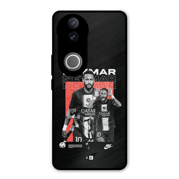 Brazilian Brilliance Metal Back Case for Vivo V50e