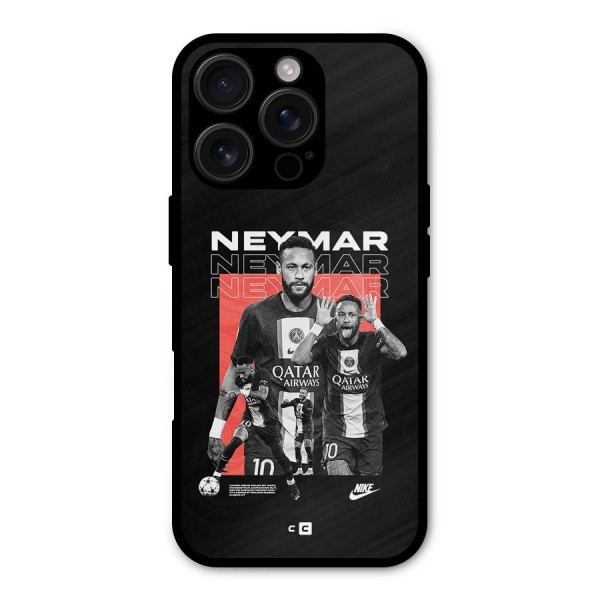 Brazilian Brilliance Metal Back Case for iPhone 16 Pro