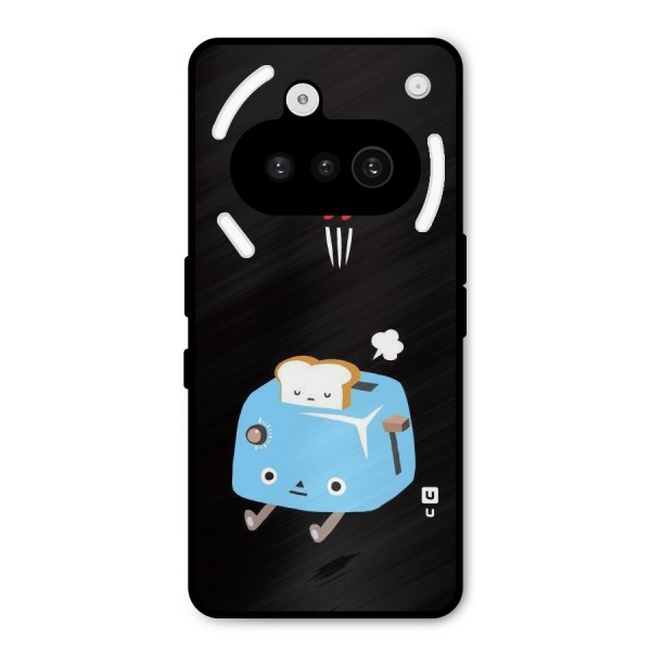 Bread Toast Metal Back Case for Nothing Phone 3a