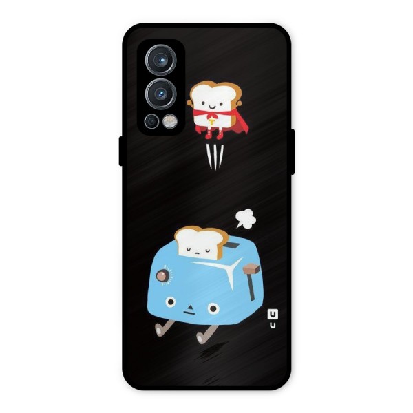Bread Toast Metal Back Case for OnePlus Nord 2 5G