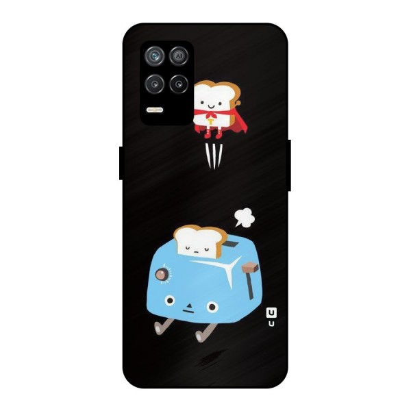 Bread Toast Metal Back Case for Realme 9 5G