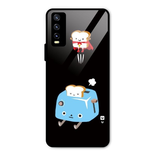 Bread Toast Metal Back Case for Vivo Y20i