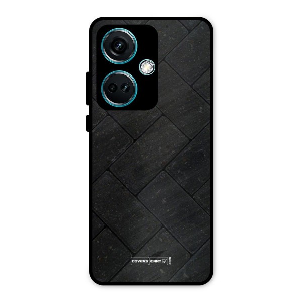 Bricks Pattern Metal Back Case for OnePlus Nord CE 3 5G
