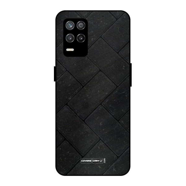 Bricks Pattern Metal Back Case for Realme 9 5G