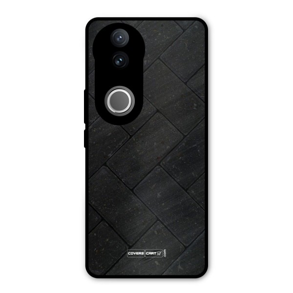 Bricks Pattern Metal Back Case for Vivo V50e