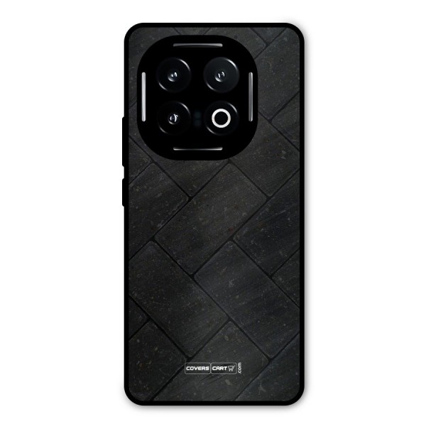 Bricks Pattern Metal Back Case for iQOO 13