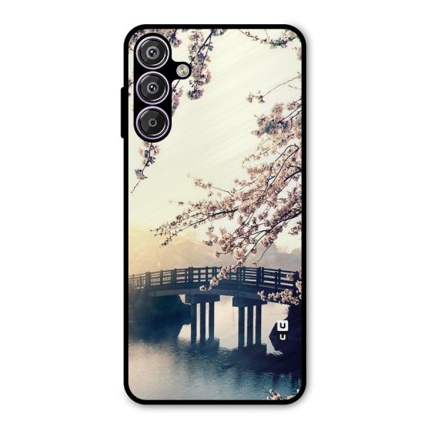 Bridge Blossom Metal Back Case for Galaxy F15
